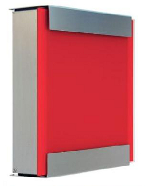 Keilbach Briefkasten Glasnost Red